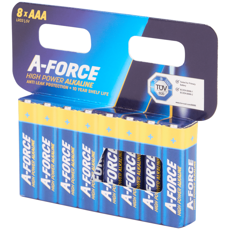 Pilas A-Force High Power Alkaline AAA