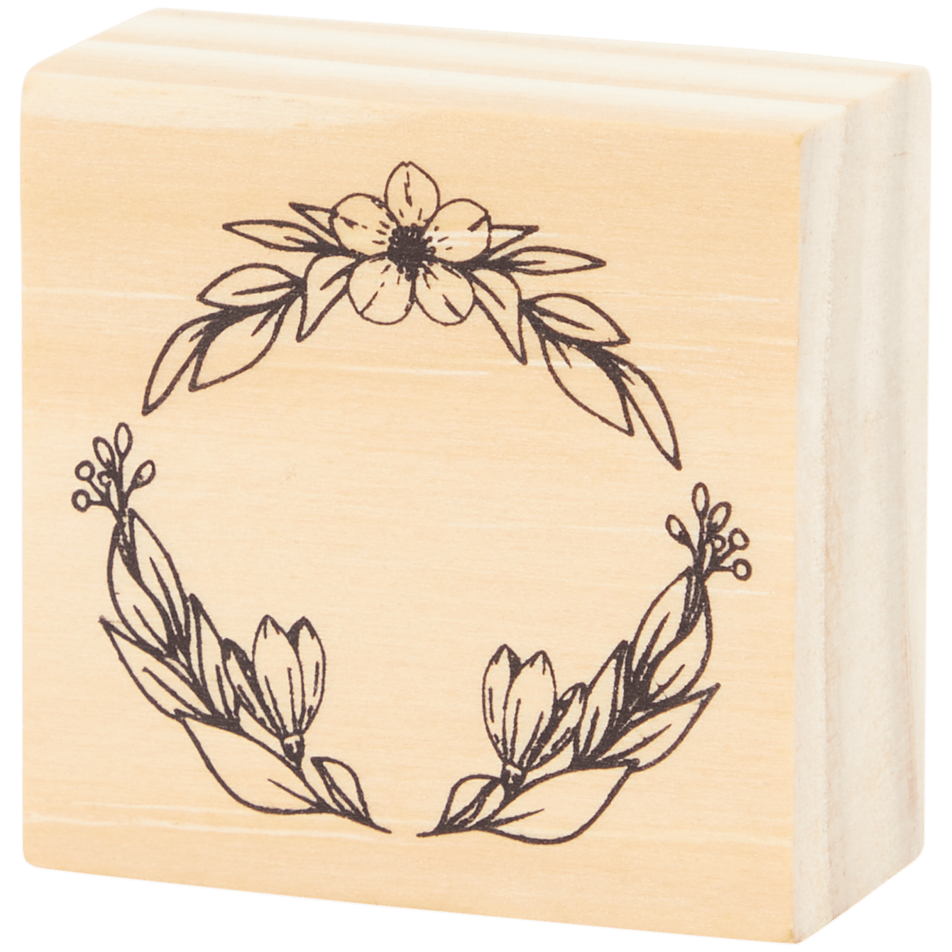 Houten stempel 