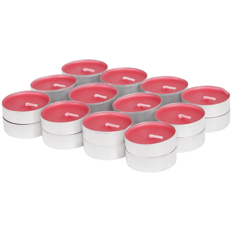 Velas de té perfumadas Candra bayas rojas