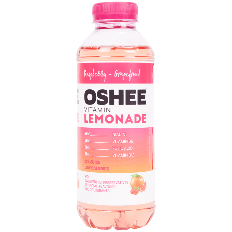 Vitamin lemonade Oshee Malina & Grejpfrut