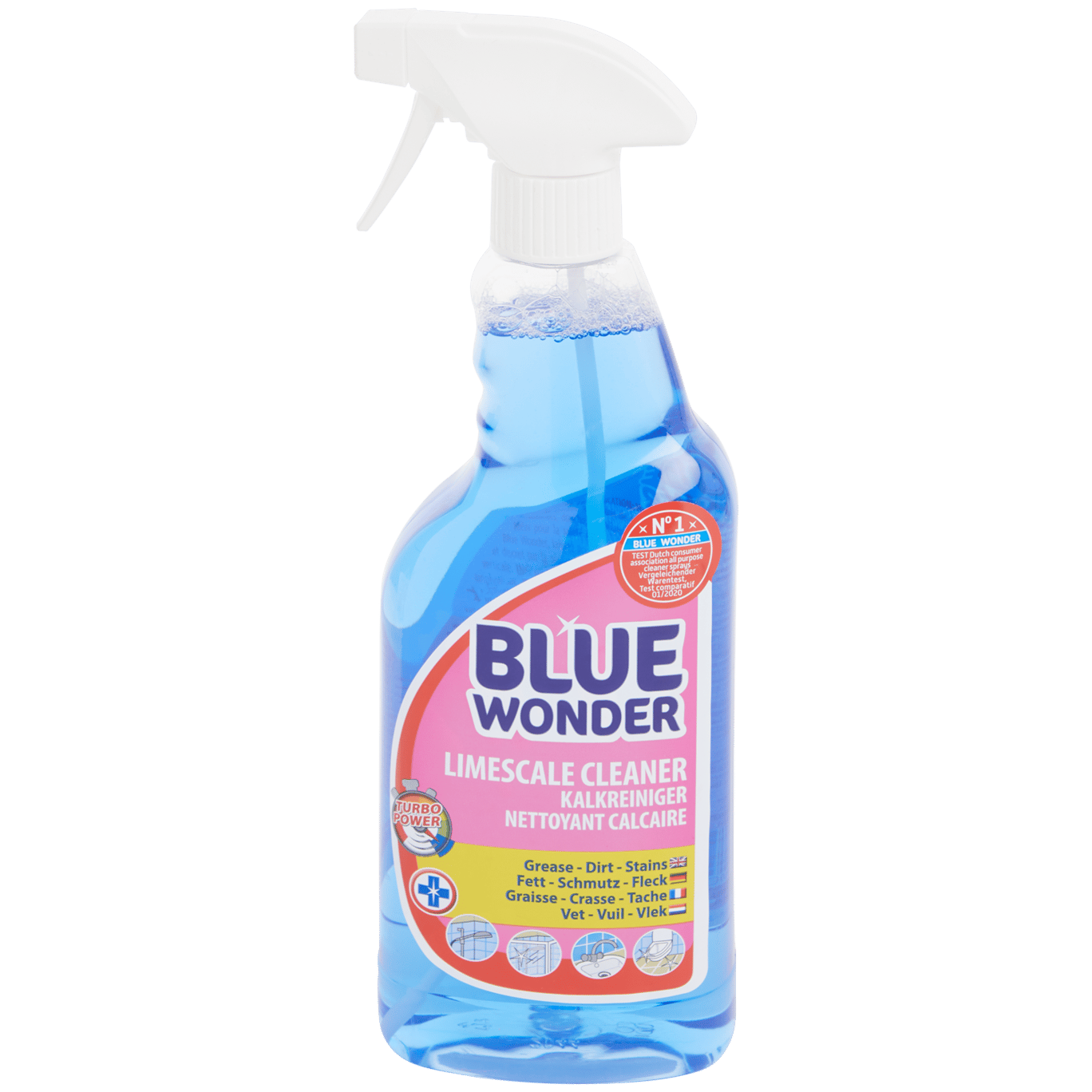 Blue Wonder anti-kalk spray
