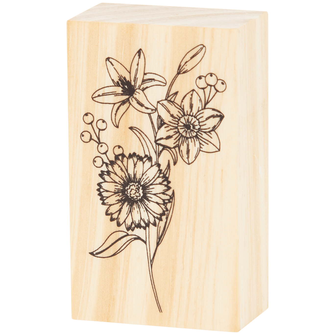 Houten stempel 