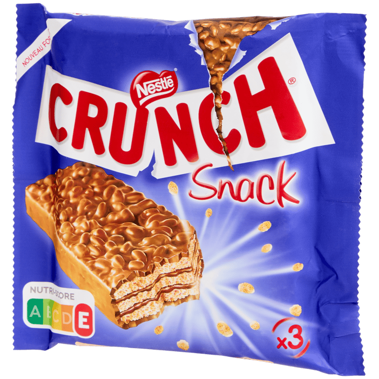 Wafers de chocolate Nestlé Crunch Snack