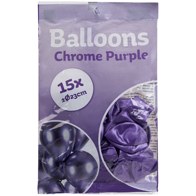 Chroom ballonnen