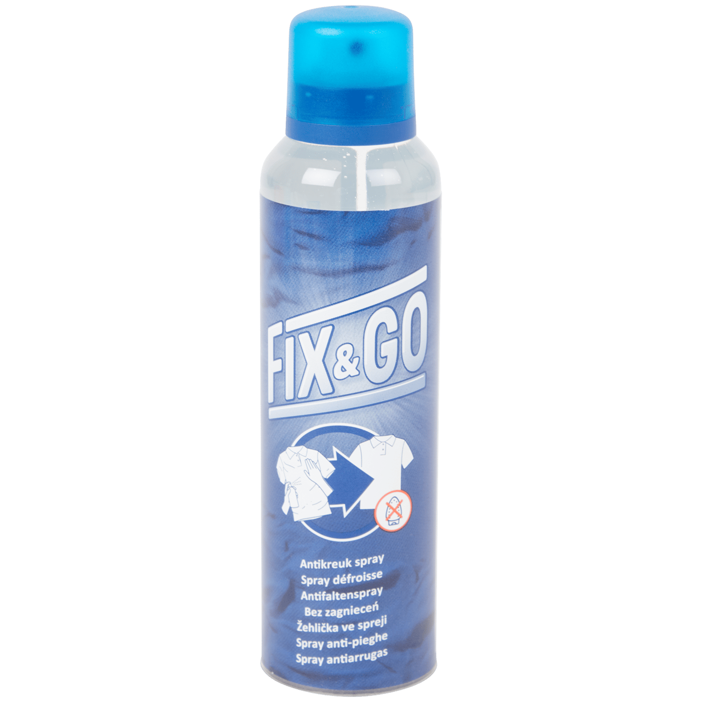 Spray para têxtil antivincos Fix&Go