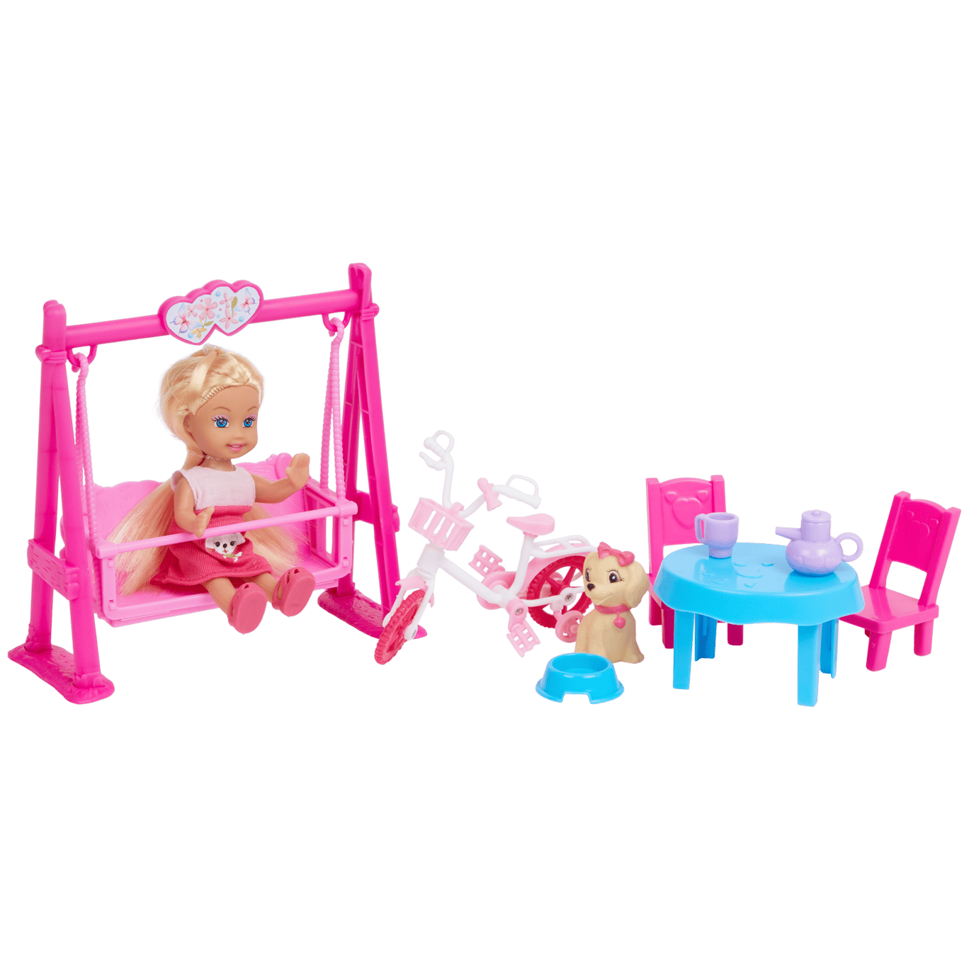 Mini-pop met accessoires