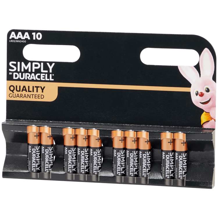 Batérie Duracell Simply AAA