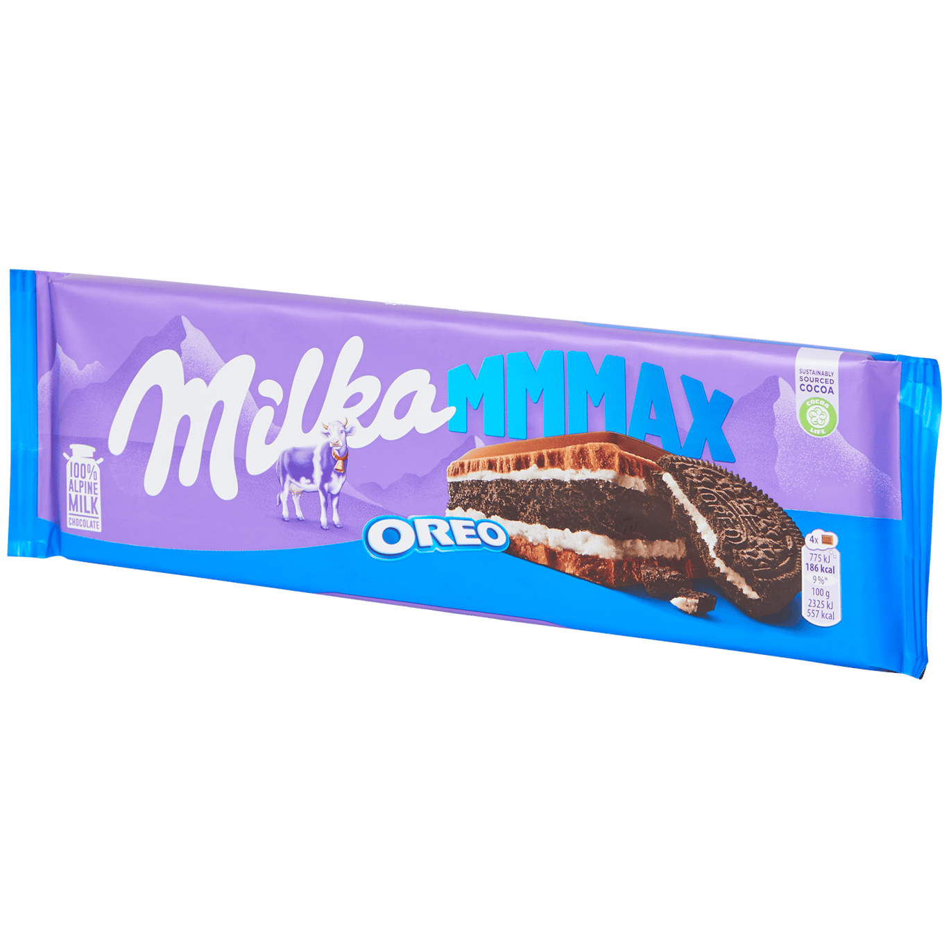 Tablette de chocolat Milka MMMAX Oreo
