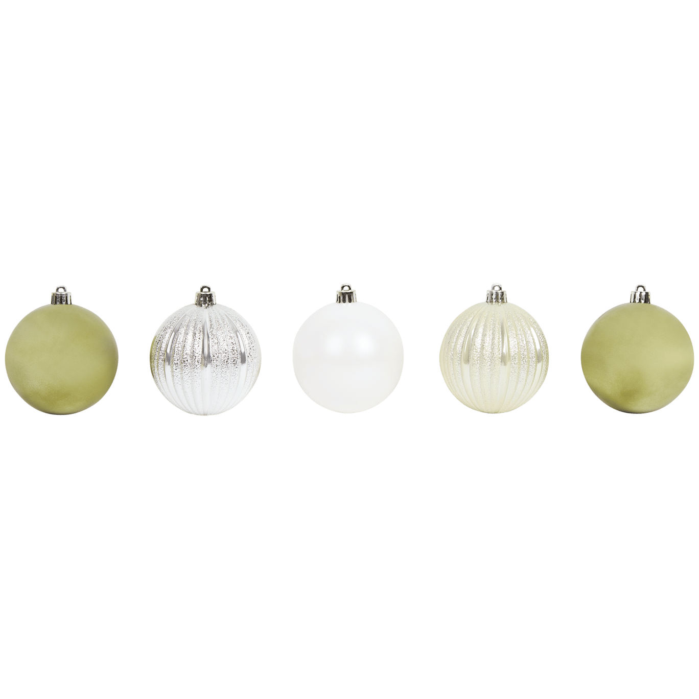 Boules de Noël en plastique