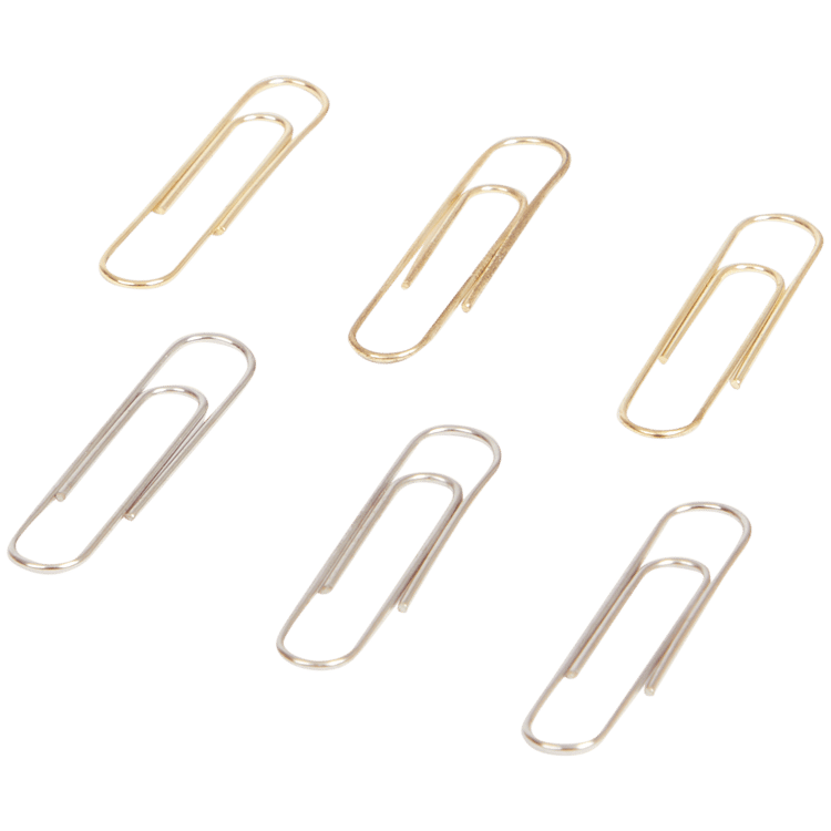 Paperclips of papierklemmen