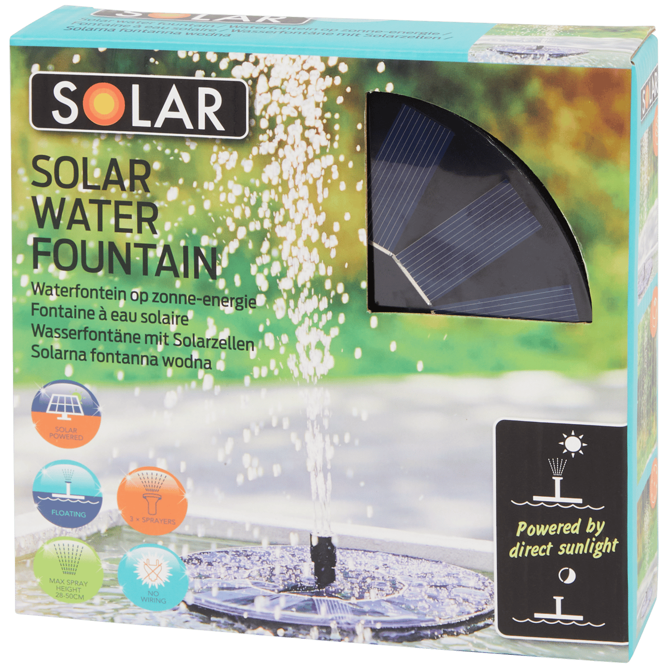 Fontaine à eau solaire Solar