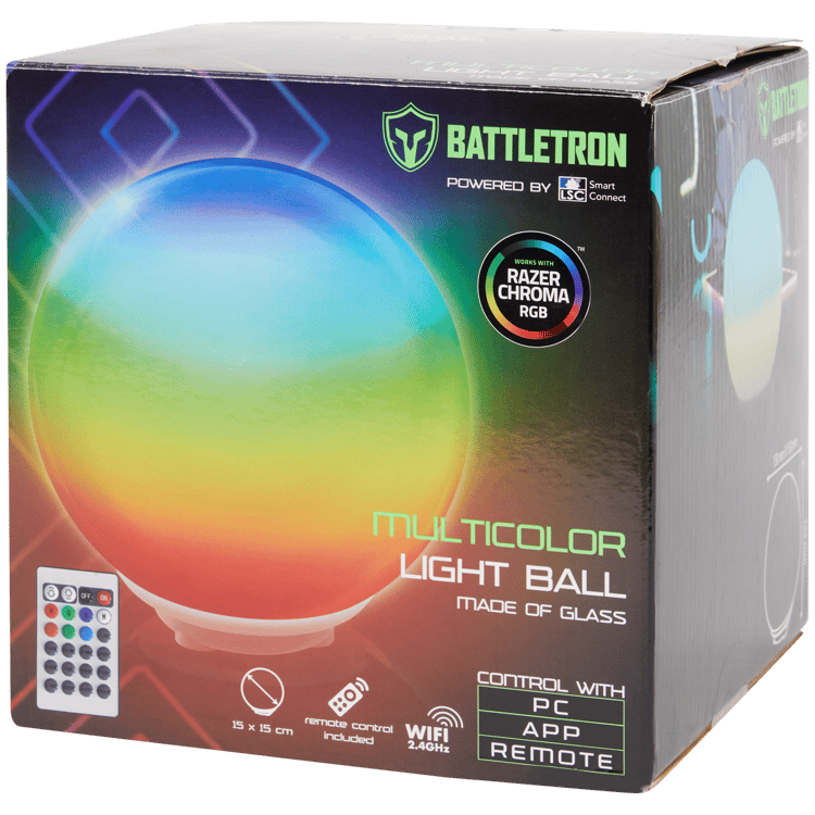 Boule LED de gaming Battletron Razer Chroma