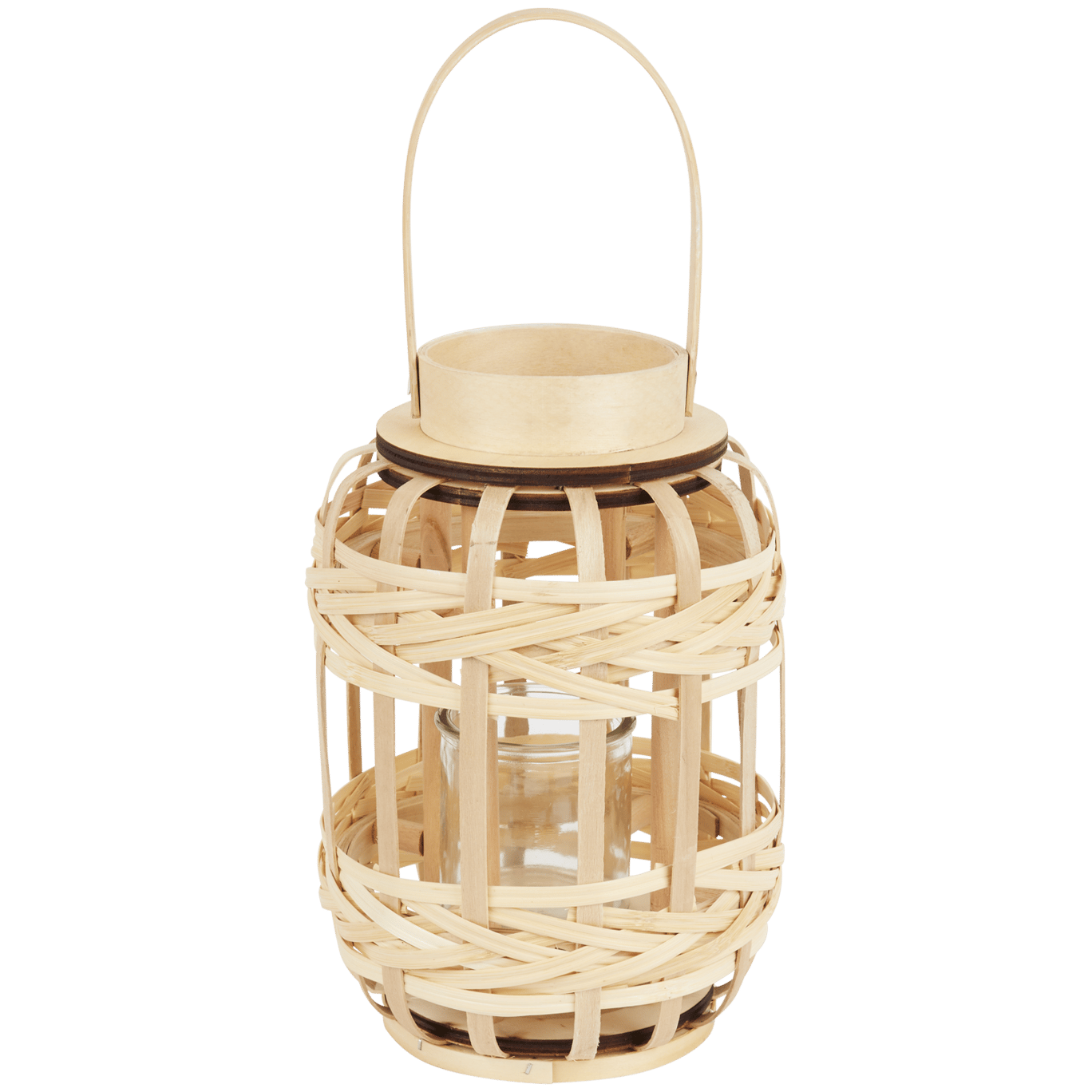 Lanterna decorativa em bambu
