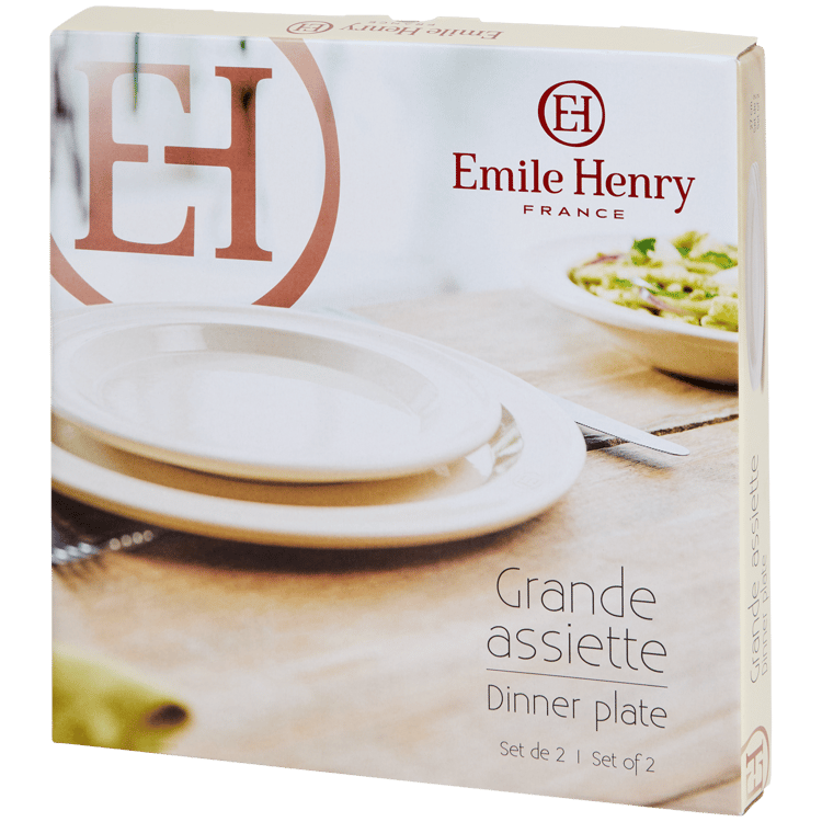 Assiettes Emile Henry