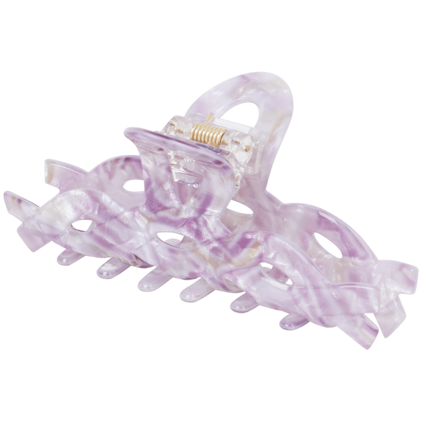 Pince à Cheveux Tendance Maille Noire Motif Requin Queue De Cheval - Accessoire Femme
