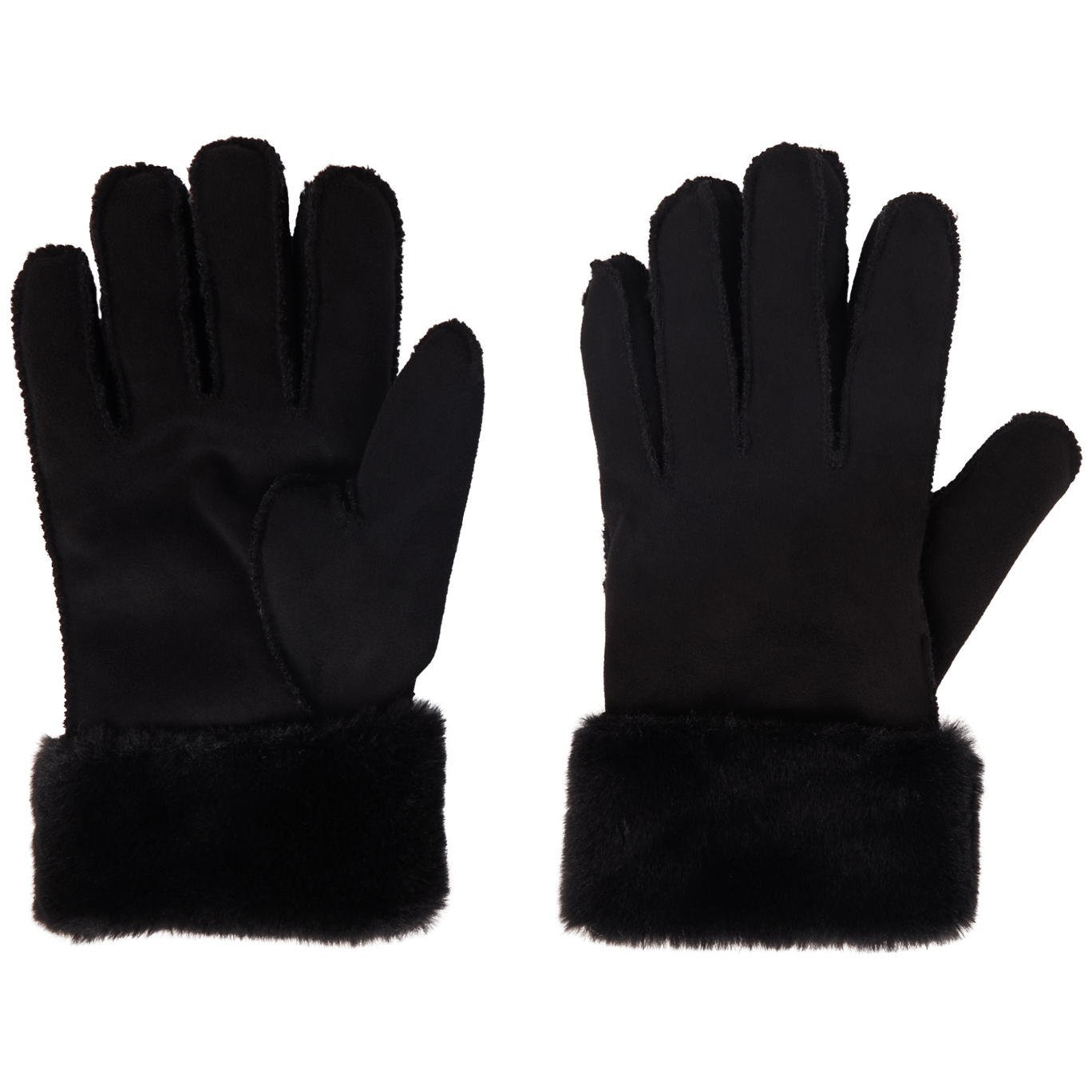 Guantes de ante de imitación