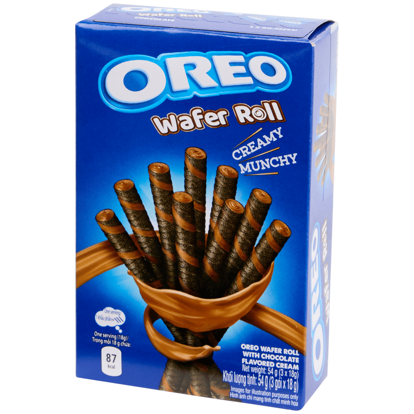 Oreo Wafer Roll Chocolade