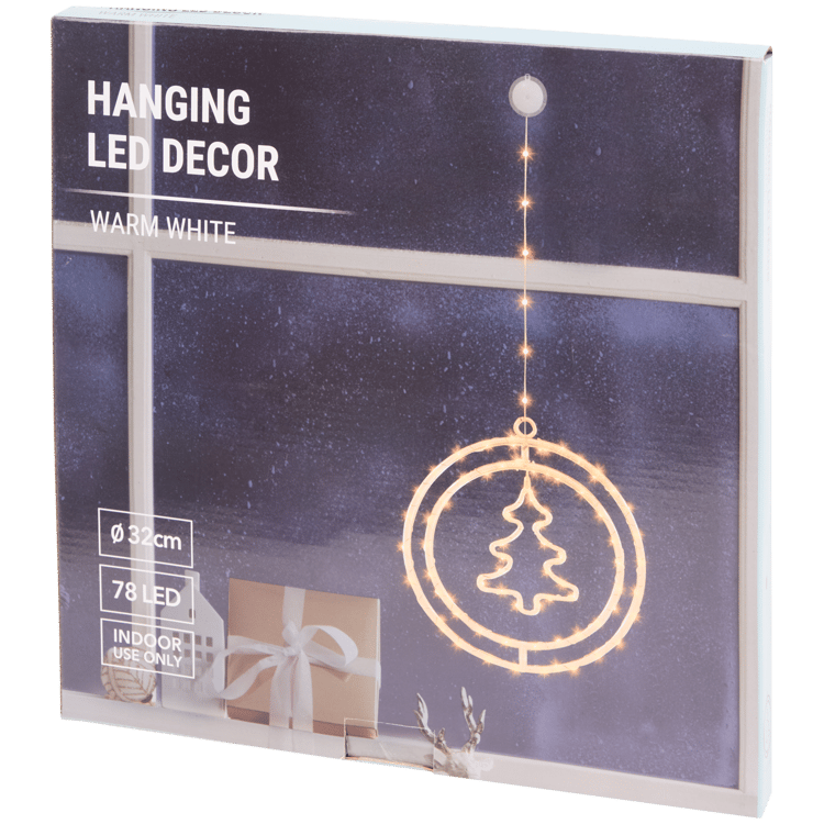 Hangende led decoratie-ring