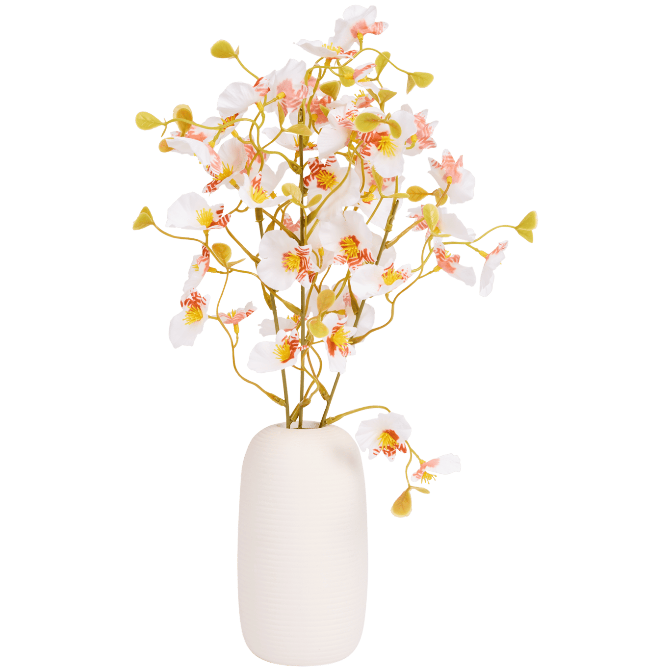 Orchidée artificielle dans un vase