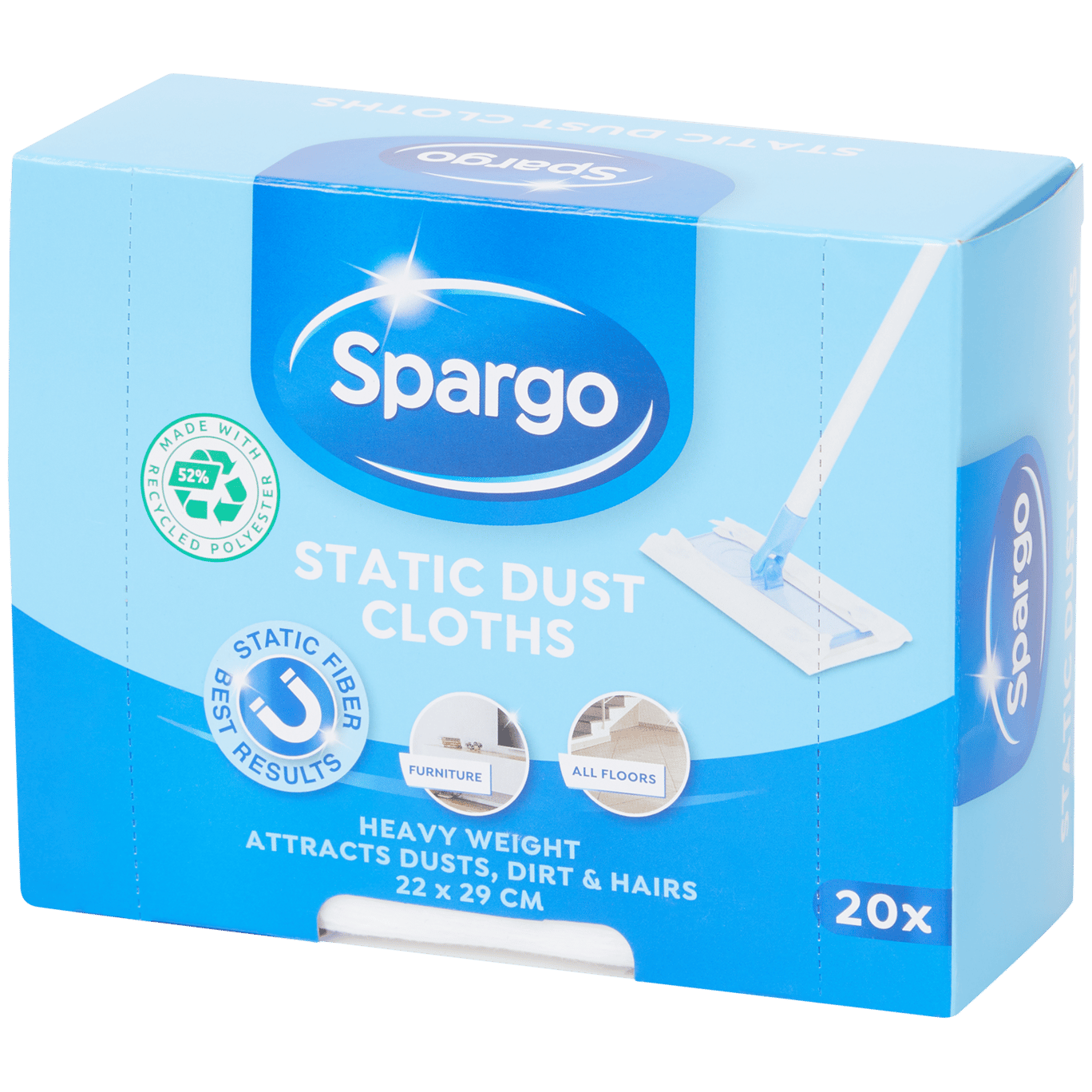 Statické utěrky na prach Spargo