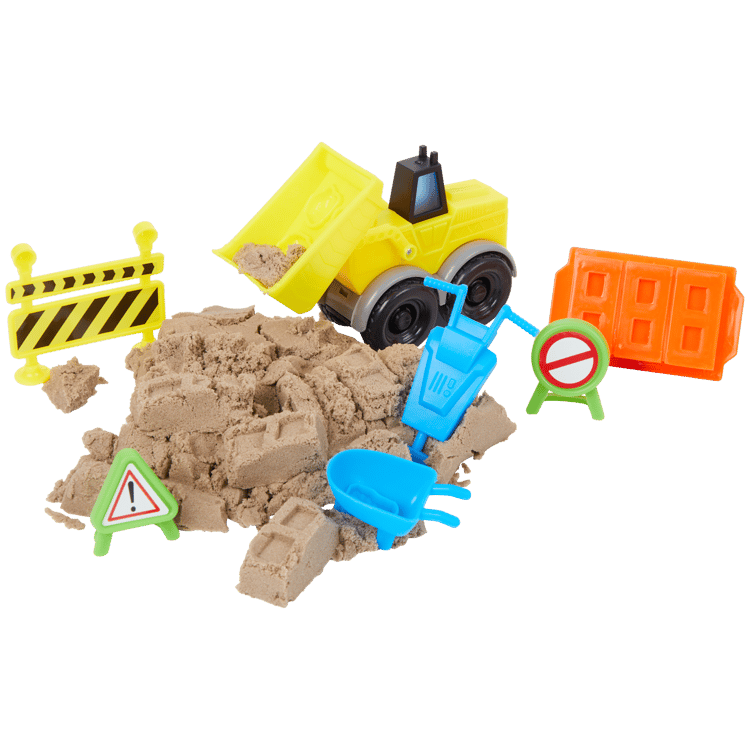 Hrací písek s mini stavebním vozidlem Teamsterz