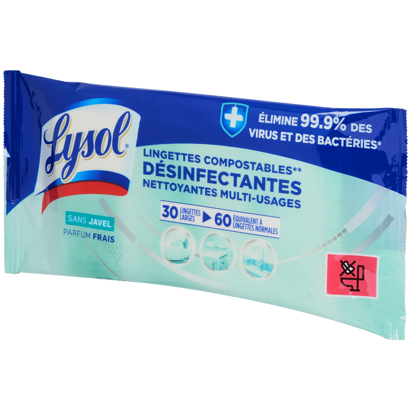 Lingettes nettoyantes Lysol