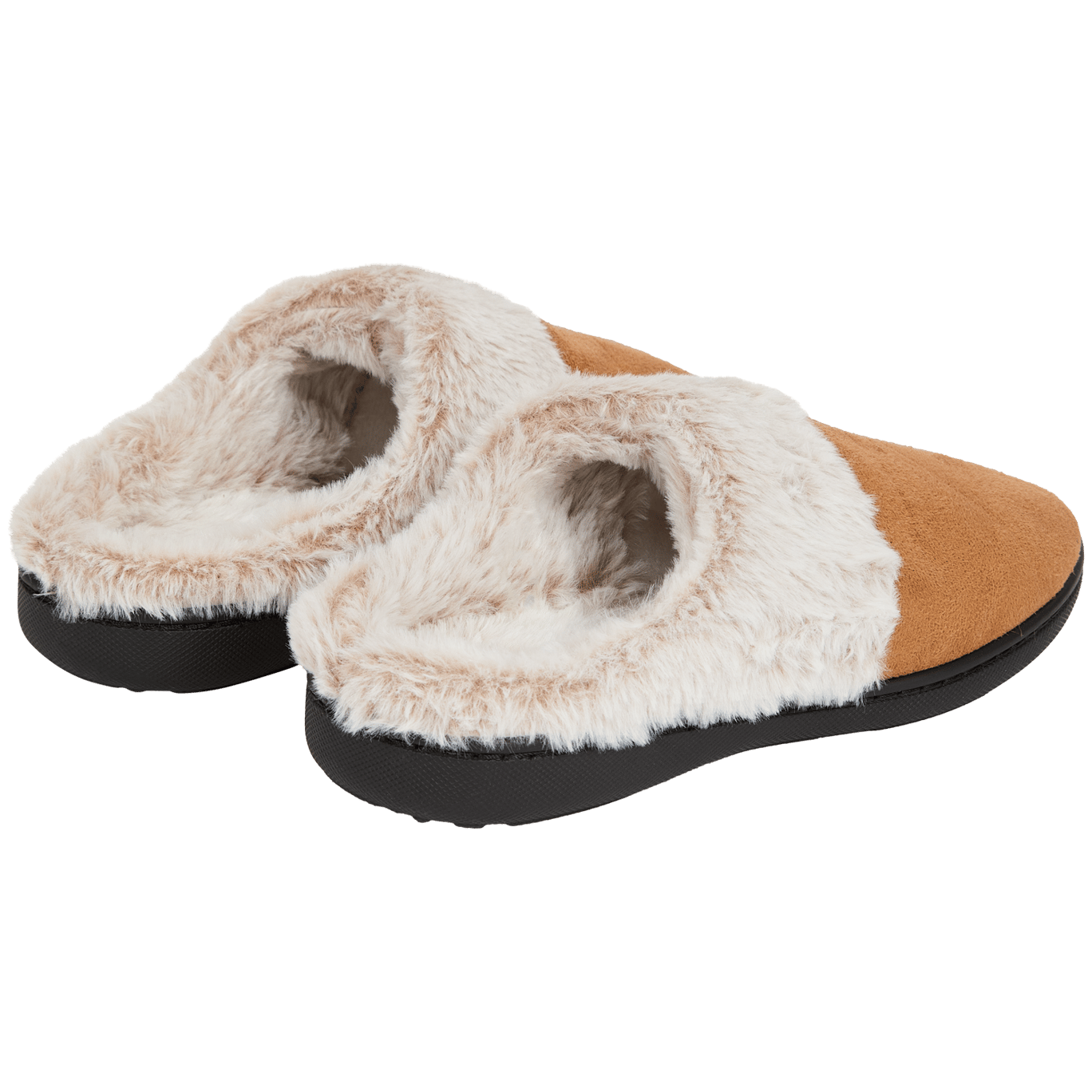 Pantuflas de piel sintética