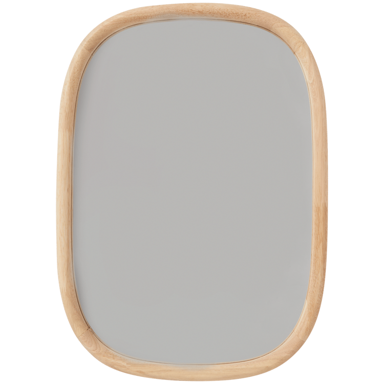 Spiegel met houten frame