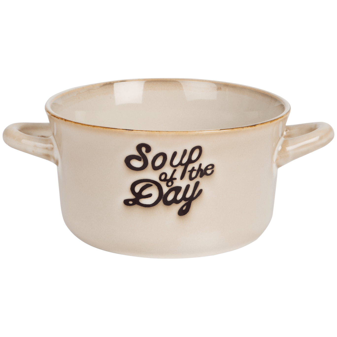 Tigela para sopa de barro