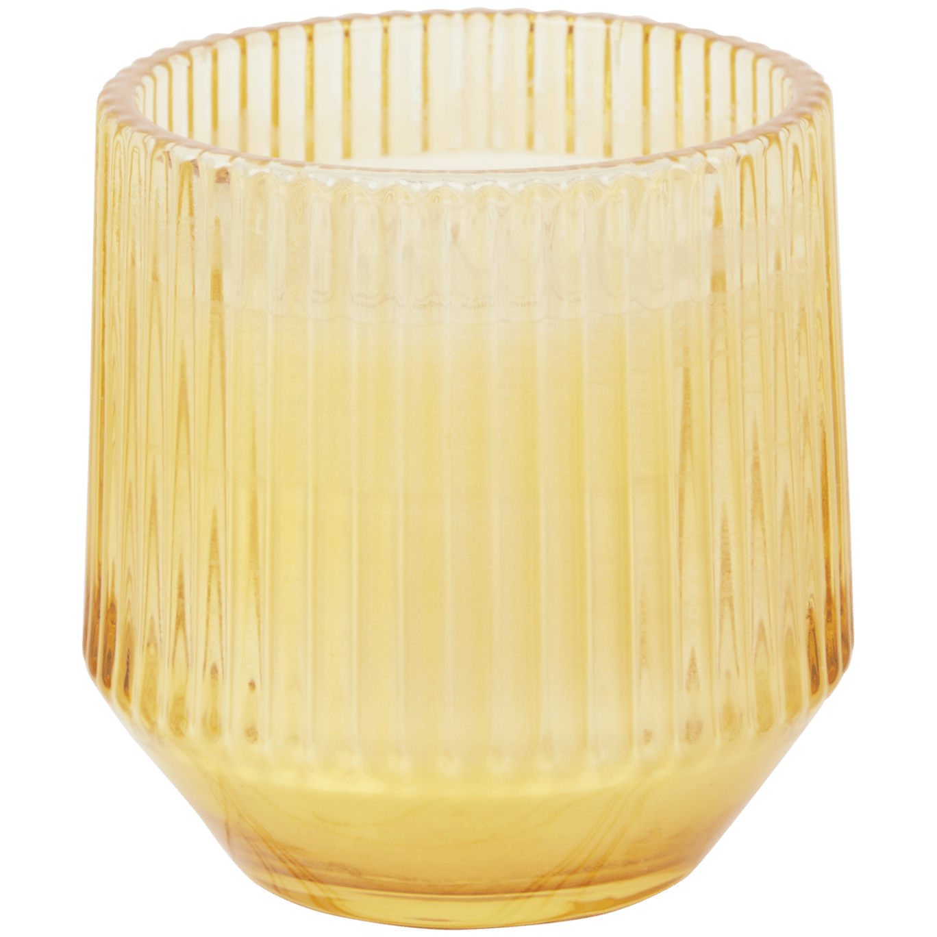 Bougie parfumée dans un verre