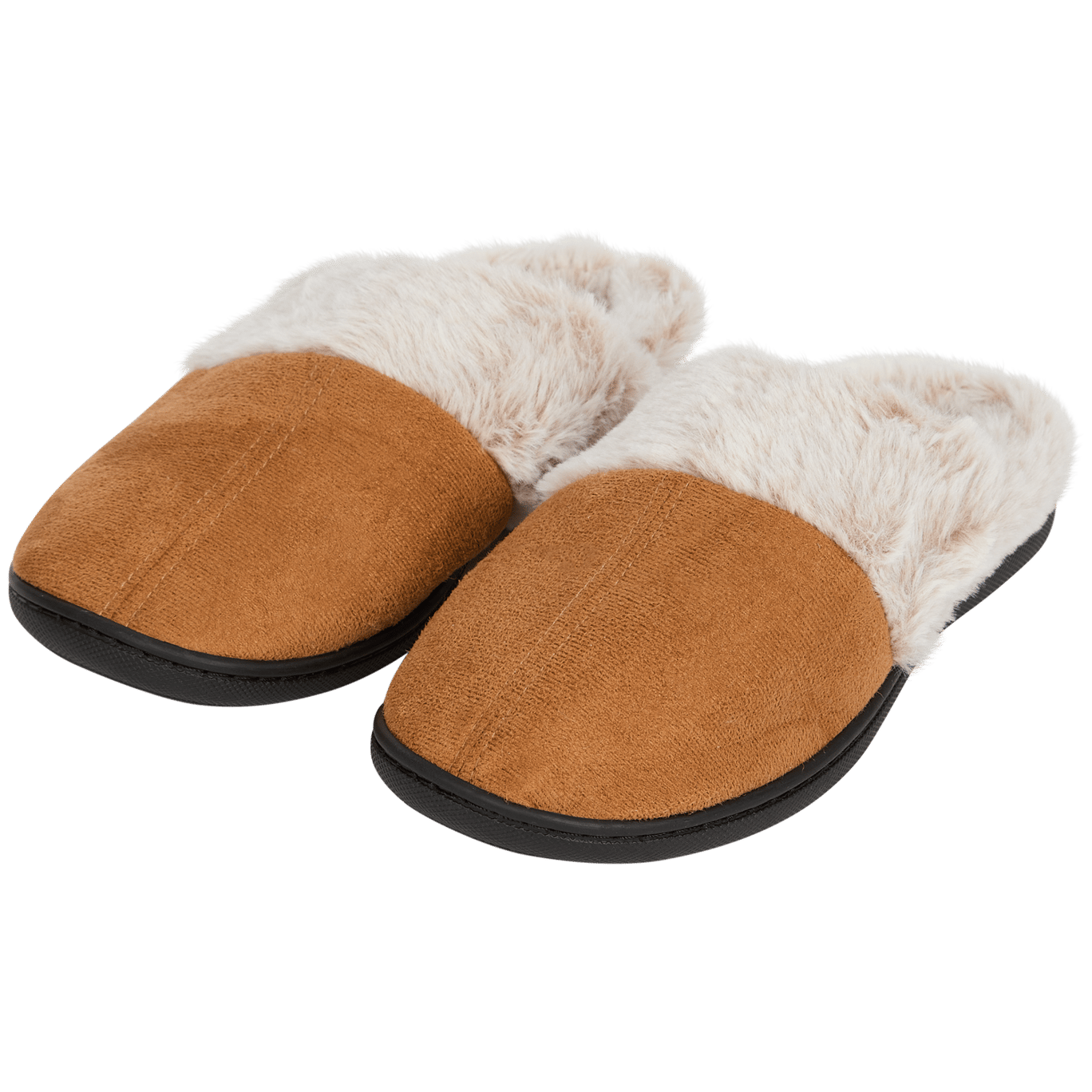 Pantufas de pelo sintético