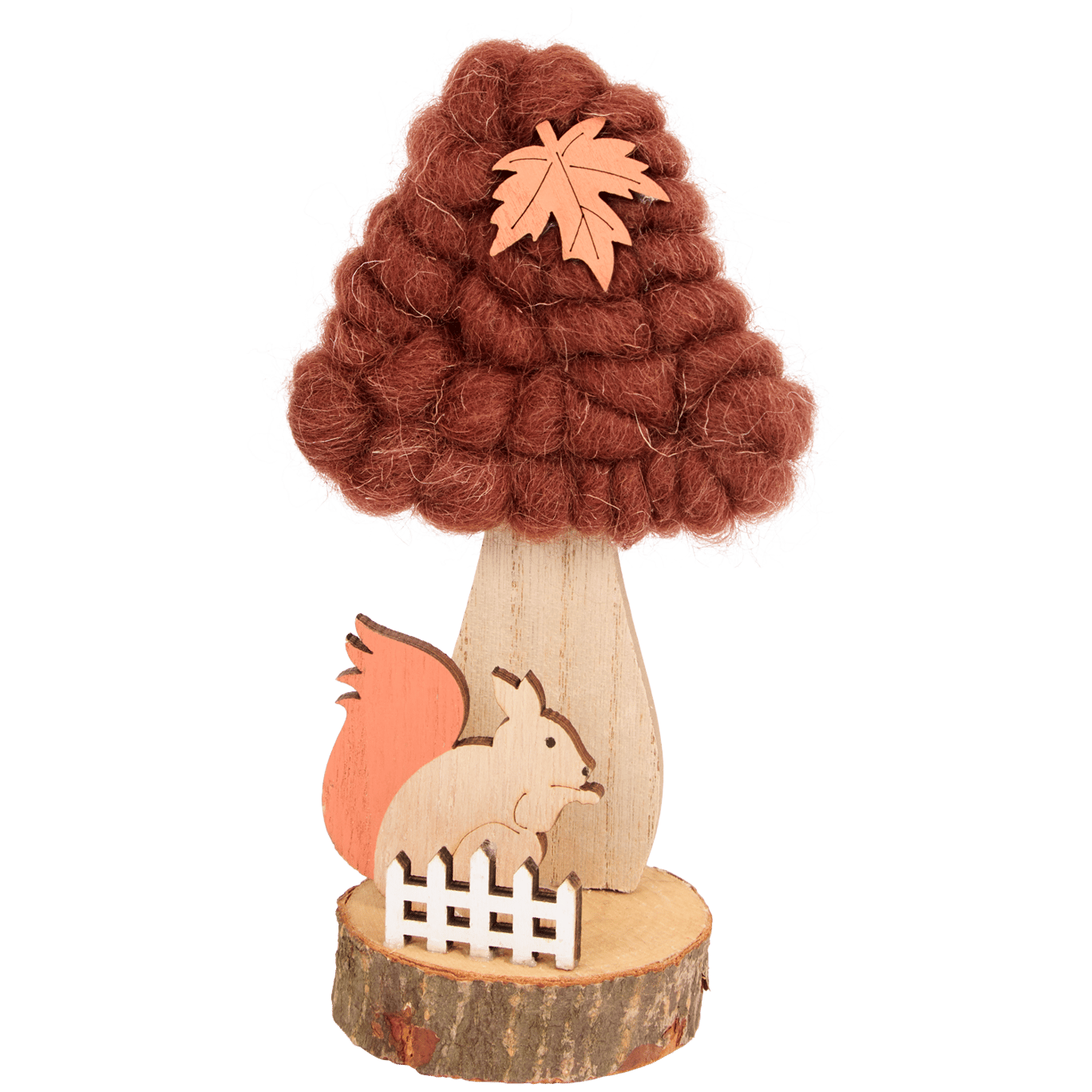 Decorazione autunnale con funghi