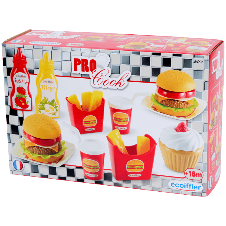 Écoiffier Hamburger-Set