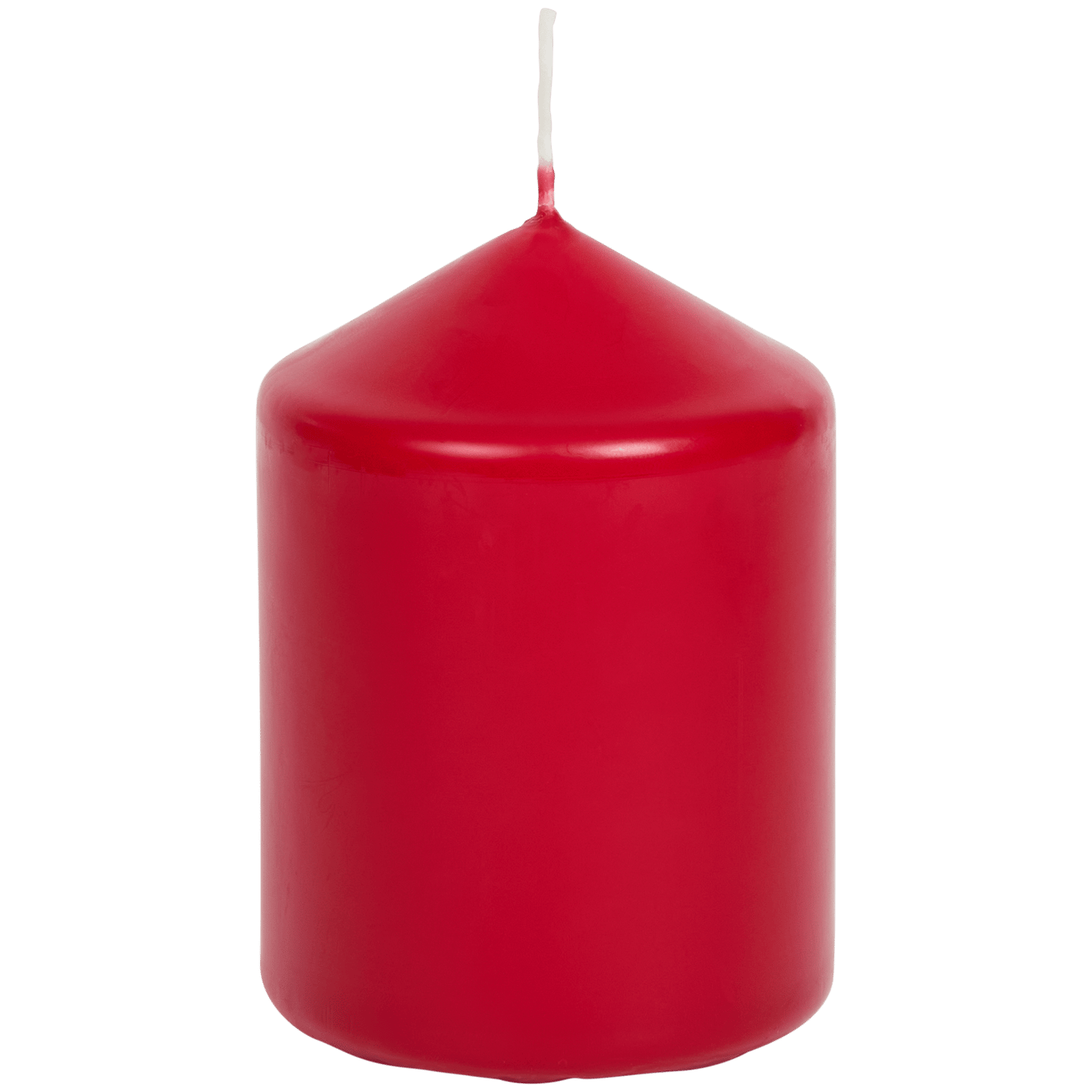 Bougie cylindrique Rouge