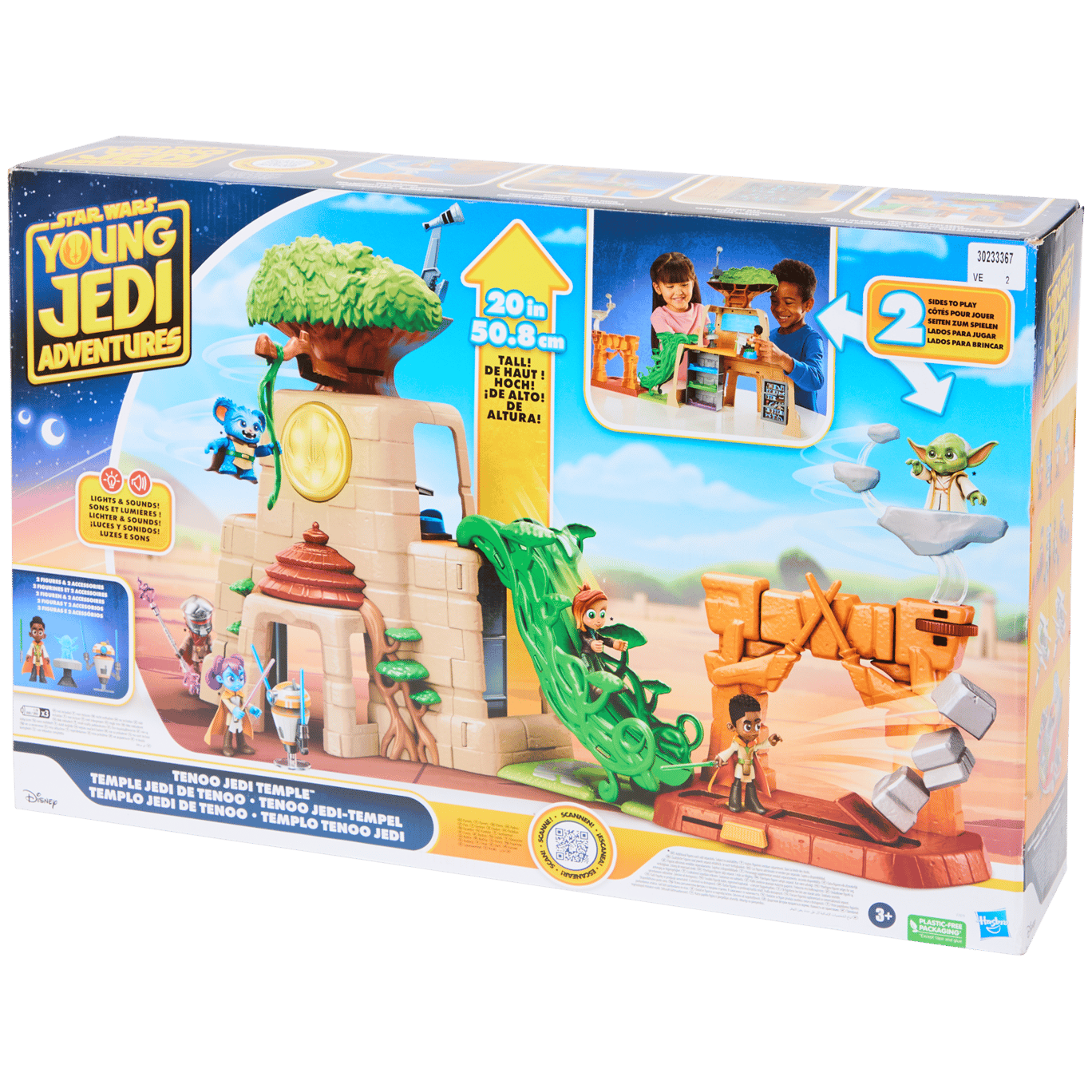 Kit de jeu Young Jedi Tenoo Temple Hasbro Star Wars