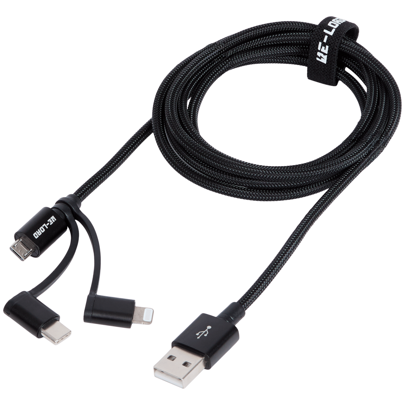 Kabel 3 w 1 do ładowania i przesyłania danych Re-load