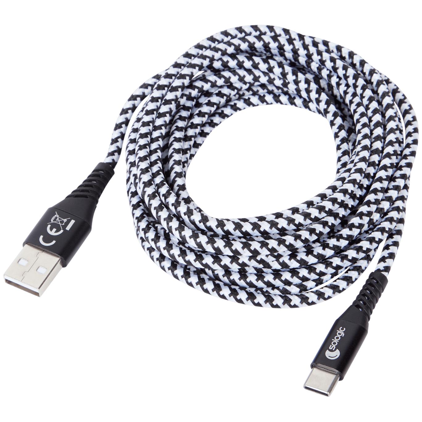 Kabel do ładowania i przesyłania danych Sologic USB-C