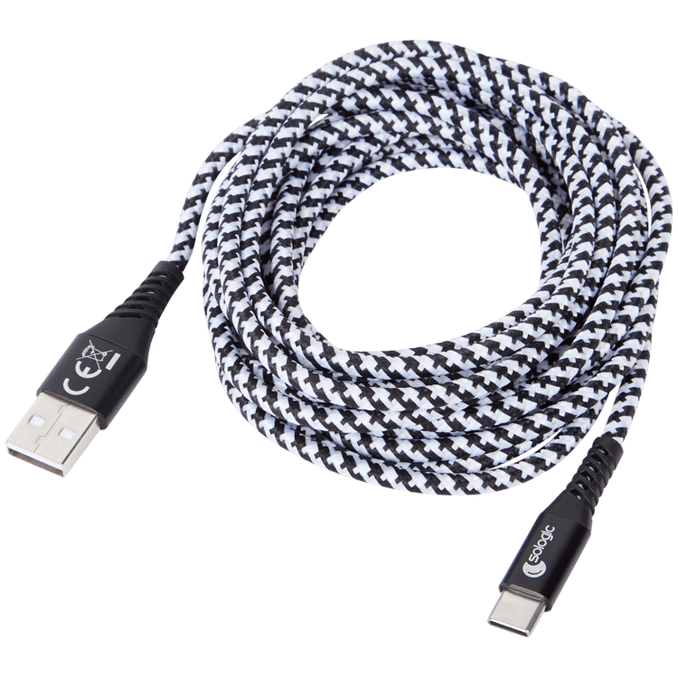 Cable de carga y datos Sologic USB-C