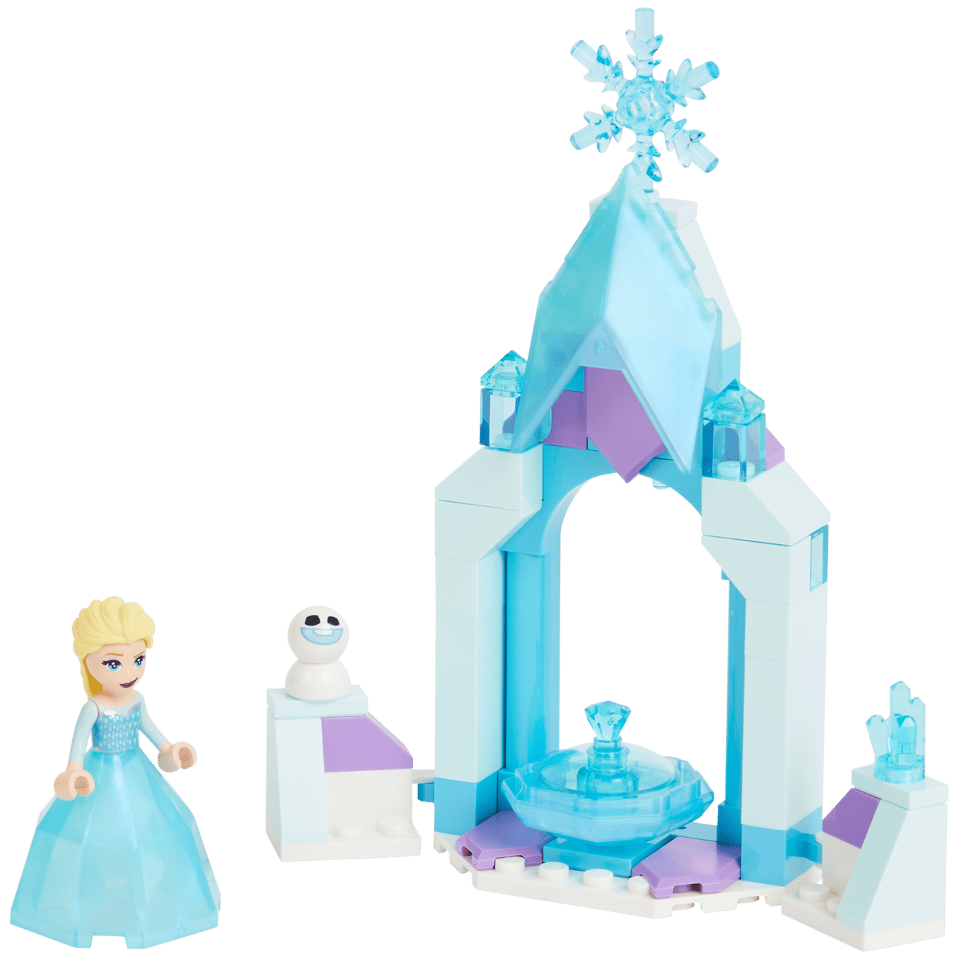 LEGO Disney Frozen Patio del castillo de Elsa