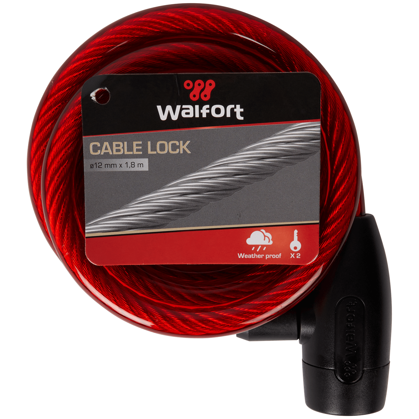 vork ziekte Geplooid Walfort kabelslot | Action.com