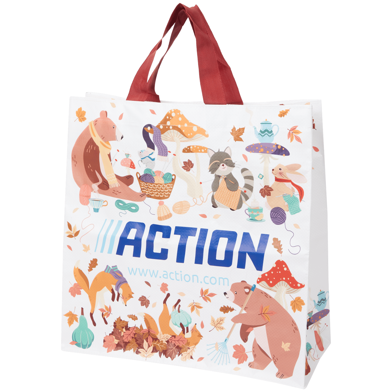 Sac de courses réutilisable Action Automne