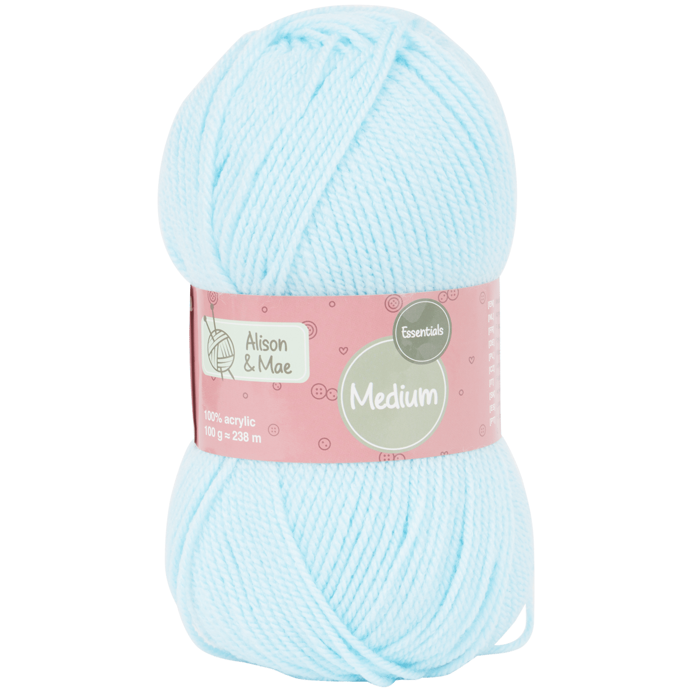 Pelote de laine blanche 100 g/1 pelote de fil en coton doux tricoté à la  main : : Cuisine et Maison