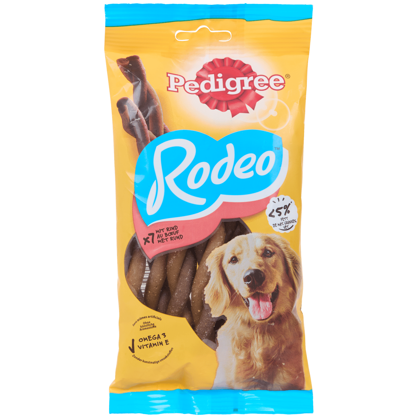 Psí pamlsky Pedigree Rodeo Hovězí