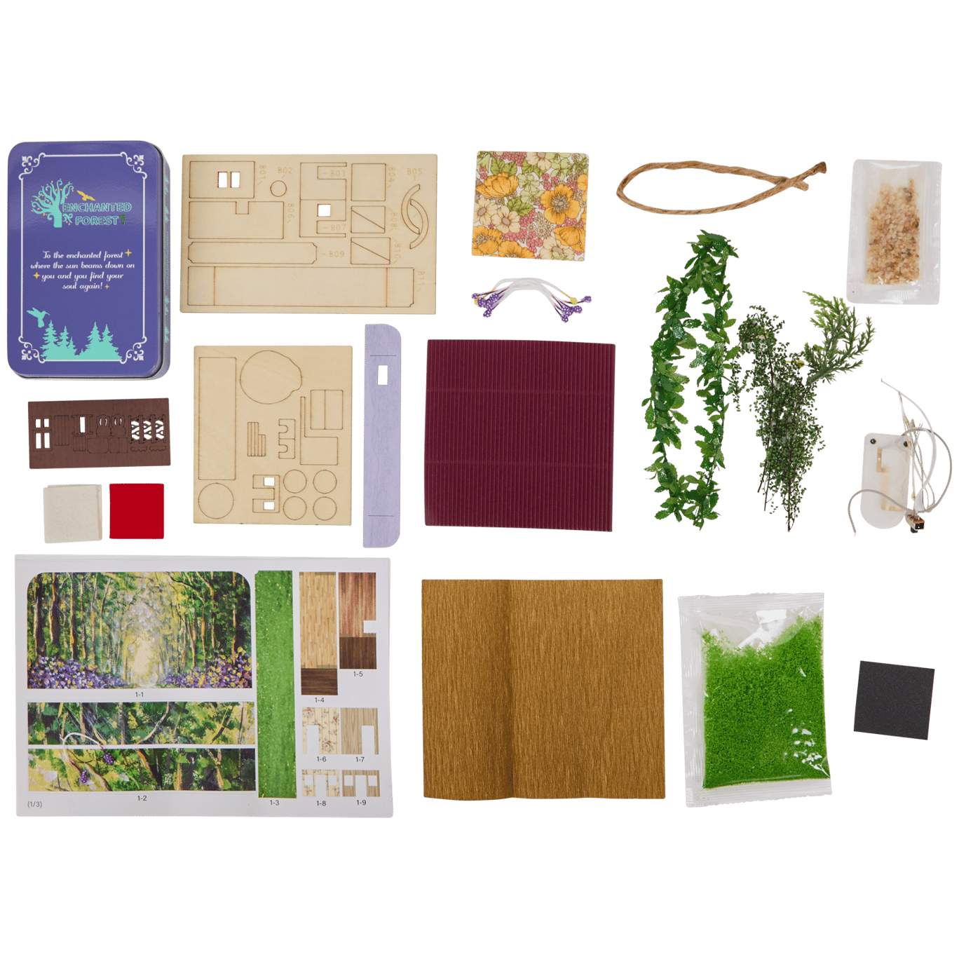 Kit créatif modèle réduit dans une boîte Crafts & Co