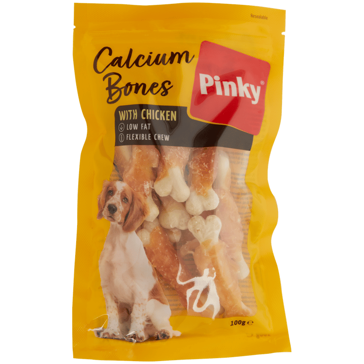 Pinky Hundesnacks Calcium Bones