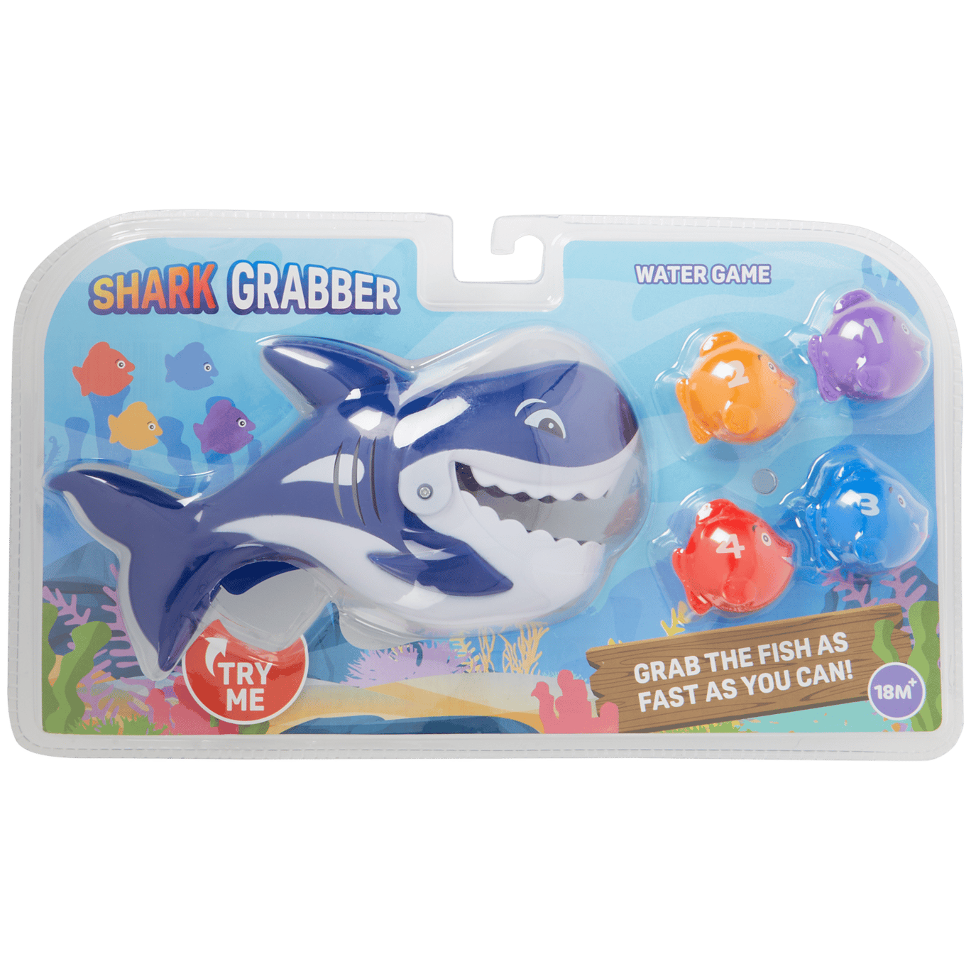 Wasserspielzeug Hai auf der Jagd
