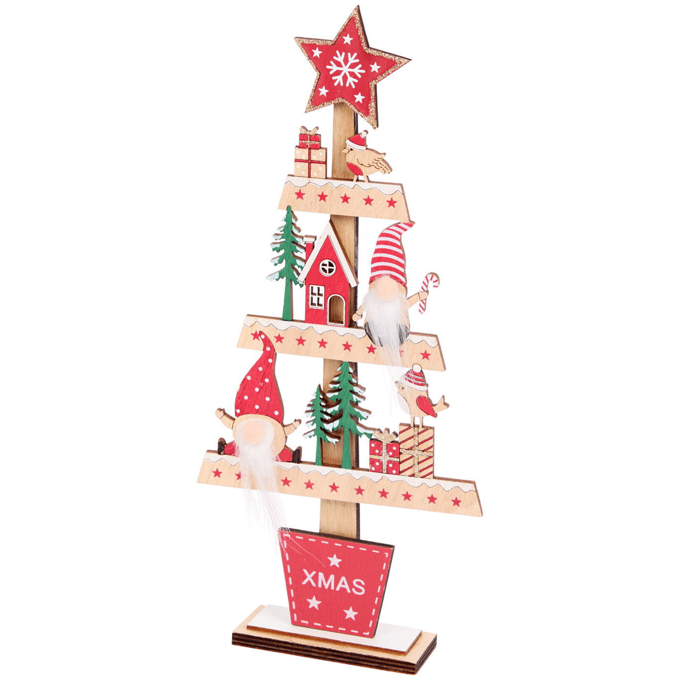 Albero di natale in legno White Label | Action IT