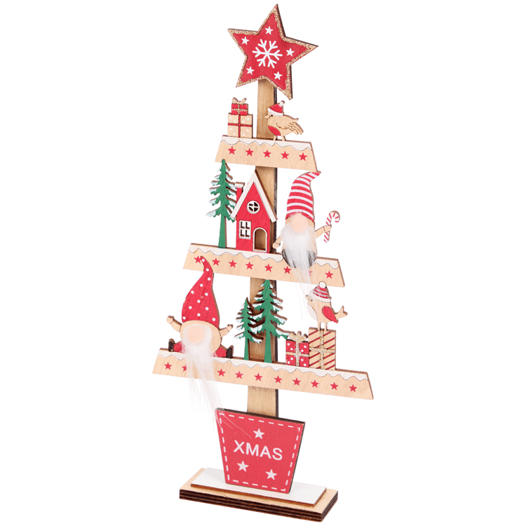 Árbol de Navidad de madera