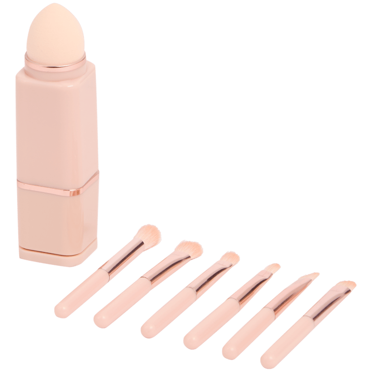 Beauty Star Pinsel-Set & Make-up-Schwamm