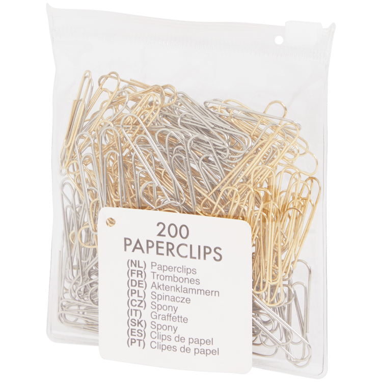 Paperclips of papierklemmen